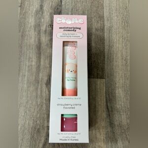 The Creme Shop Boba Bears Lip Repair Kit Duo: Lip Balm + Lip‎ Masque Strawberry
